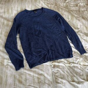 Theory Women's Navy Cashmere Sweater